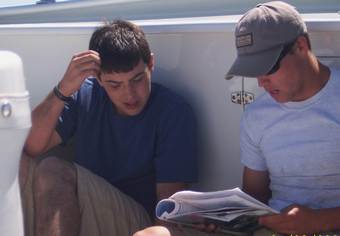 studying for the boating safety exam